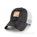 Cappello sportivo trucker ricamato a 6 pannelli